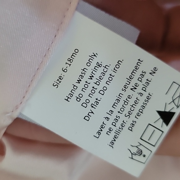 Stephan Baby Pink Faux Fur Vest with Satin Ribbon and Lining Size 6-18 month - Picture 3 of 3